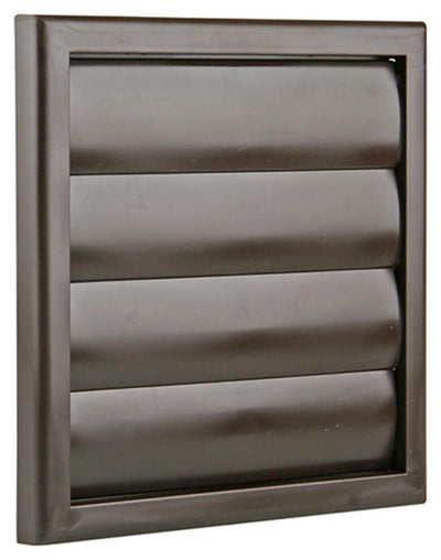Renson 1006375 - dampkaprooster opbouw 733 pvc ral 8019 187x187mm | 2 stuks
