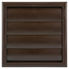 Renson 1006375 - Rejilla campana extractora de superficie 733 PVC RAL 8019 187x187mm | 2 piezas