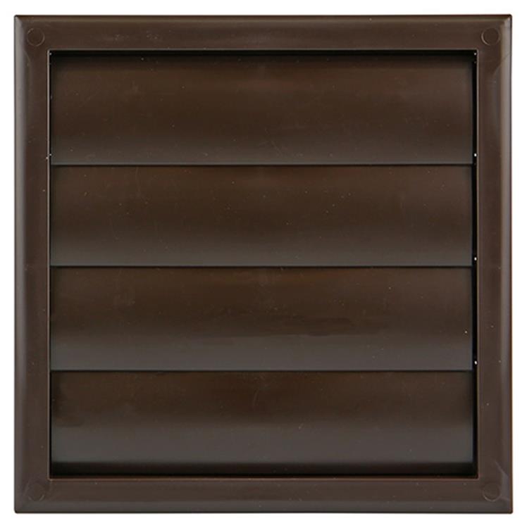 Renson 1006375 - Rejilla campana extractora de superficie 733 PVC RAL 8019 187x187mm | 2 piezas