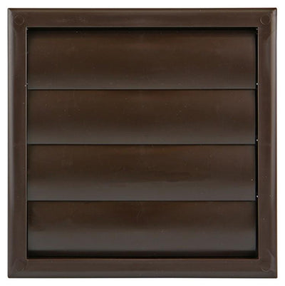 Renson 1006375 - dampkaprooster opbouw 733 pvc ral 8019 187x187mm | 2 stuks