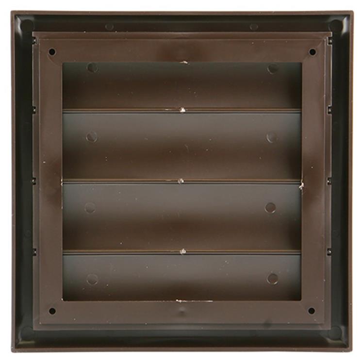 Renson 1006375 - Rejilla campana extractora de superficie 733 PVC RAL 8019 187x187mm | 2 piezas
