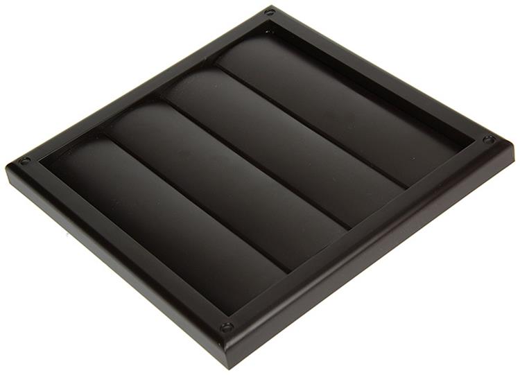Renson 1006375 - Rejilla campana extractora de superficie 733 PVC RAL 8019 187x187mm | 2 piezas