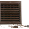 Renson 1006367 - superficie de rejilla ajustable. 732 pvcral 8019 154x154mm | 2 piezas