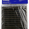 Renson 1006367 - superficie de rejilla ajustable. 732 pvcral 8019 154x154mm | 2 piezas