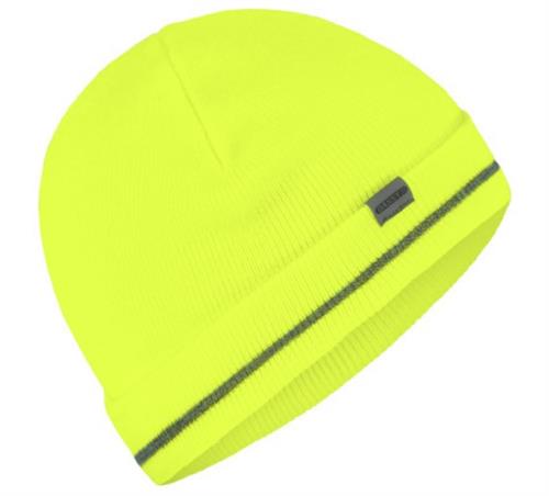 Gorro de punto Dassy xipe amarillo flúor
