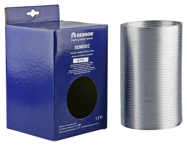 Renson 1006198 - alu flexibel dia 110 1500 mm | 2 stuks