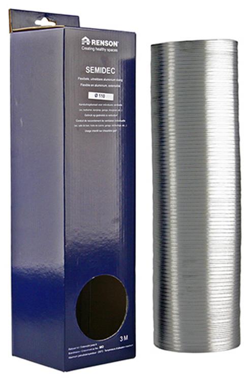 Renson 1006199 - flexible de aluminio dia 110 3000 mm | 2 piezas