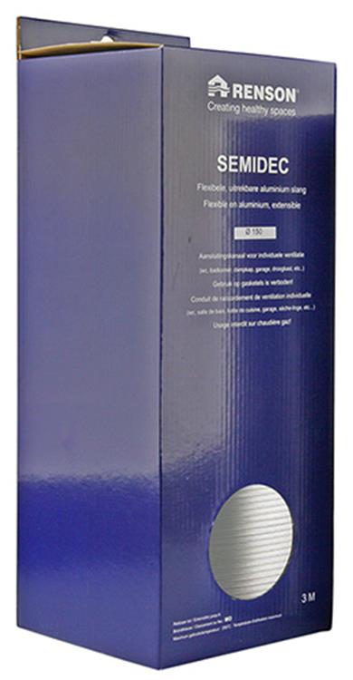 Renson 1006205 - flexible de aluminio dia 150 3000 mm | 2 piezas