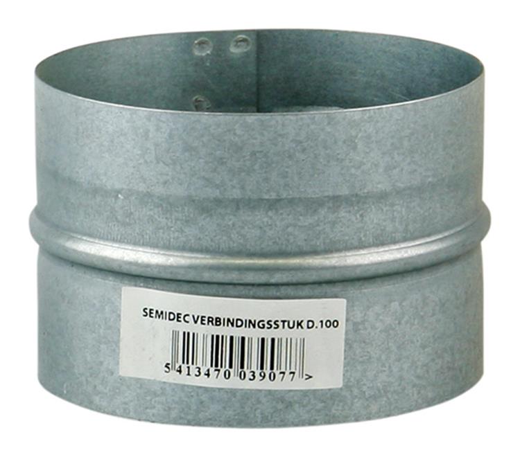 Renson 1006189 - pieza de conexión semidec d.100 | 2 piezas