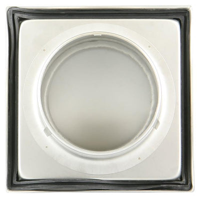 Renson 1006332 - griglia per cappa aspirante 641 acciaio inox ø 100 | 2 pezzi