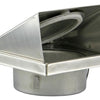 Renson 1006332 - rejilla campana extractora acero inoxidable 641 ø 100 | 2 piezas