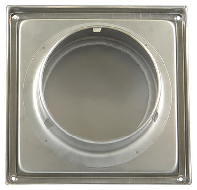 Renson 1006333 - griglia per cappa aspirante da incasso acciaio inox 641 ø 125 | 2 pezzi