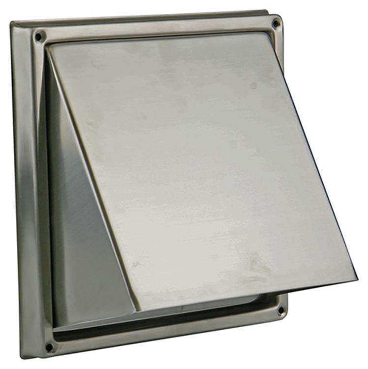 Renson 1006334 - Rejilla campana extractora empotrable acero inoxidable 641 ø 150 | 2 piezas