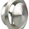 Renson 1006331 - válvula de extracción incorporada acero inoxidable 636 ø 150 | 2 piezas