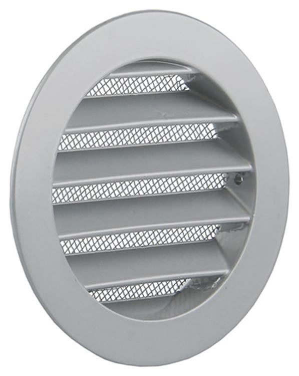 Renson 1006258 - rejilla redonda empotrada 434 r alural 9006 ø 100 | 10 piezas