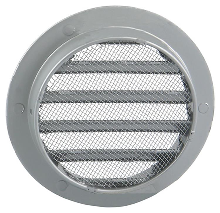 Renson 1006258 - rejilla redonda empotrada 434 r alural 9006 ø 100 | 10 piezas
