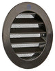Renson 1006260 - rejilla redonda empotrada 434 r alural 8019 ø 100 | 10 piezas