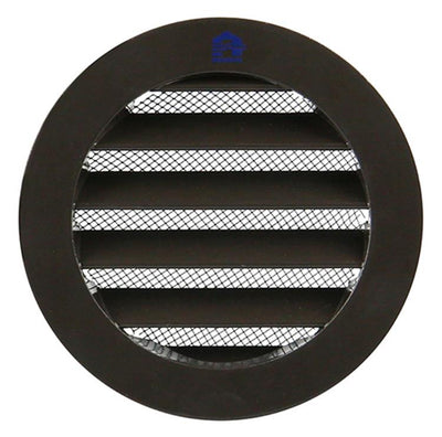 Renson 1006260 - ronde rooster inbouw 434 r alural 8019 ø 100 | 10 stuks