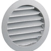 Renson 1006261 - rejilla redonda empotrada 434 r alural 9006 ø 125 | 10 piezas