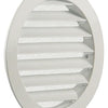 Renson 1006262 - rejilla redonda empotrada 434 r alural 9010 ø 125 | 10 piezas