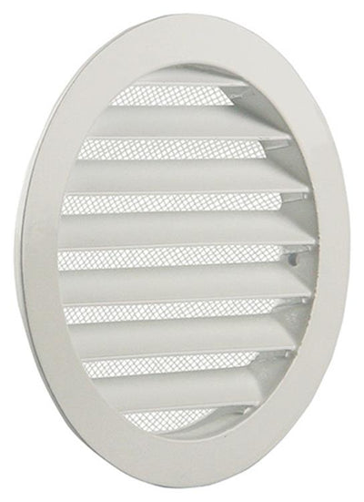 Renson 1006262 - ronde rooster inbouw 434 r alural 9010 ø 125 | 10 stuks