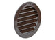 Renson 1006263 - rejilla redonda empotrada 434 r alural 8019 ø 125 | 10 piezas