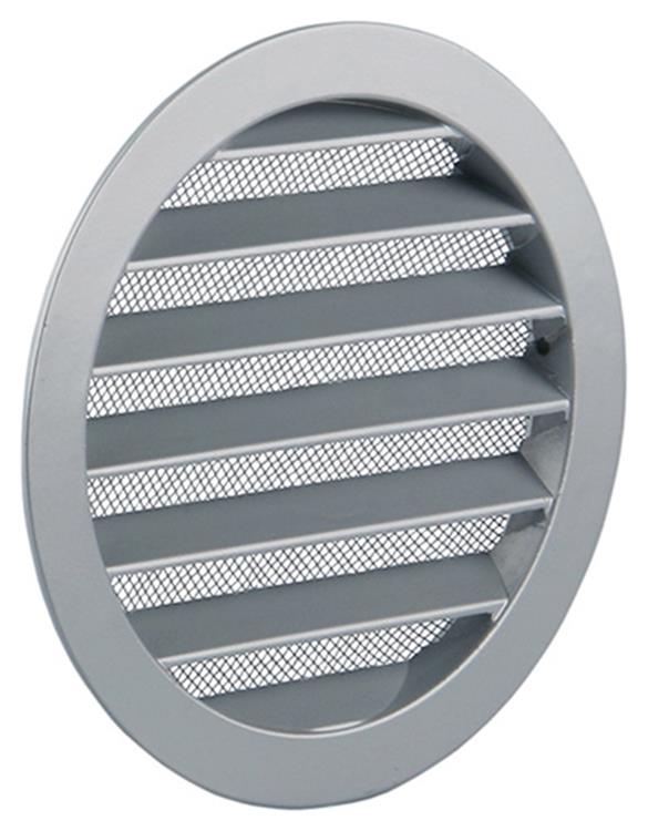 Renson 1006264 - rejilla redonda empotrada 434 r alural 9006 ø 150 | 10 piezas