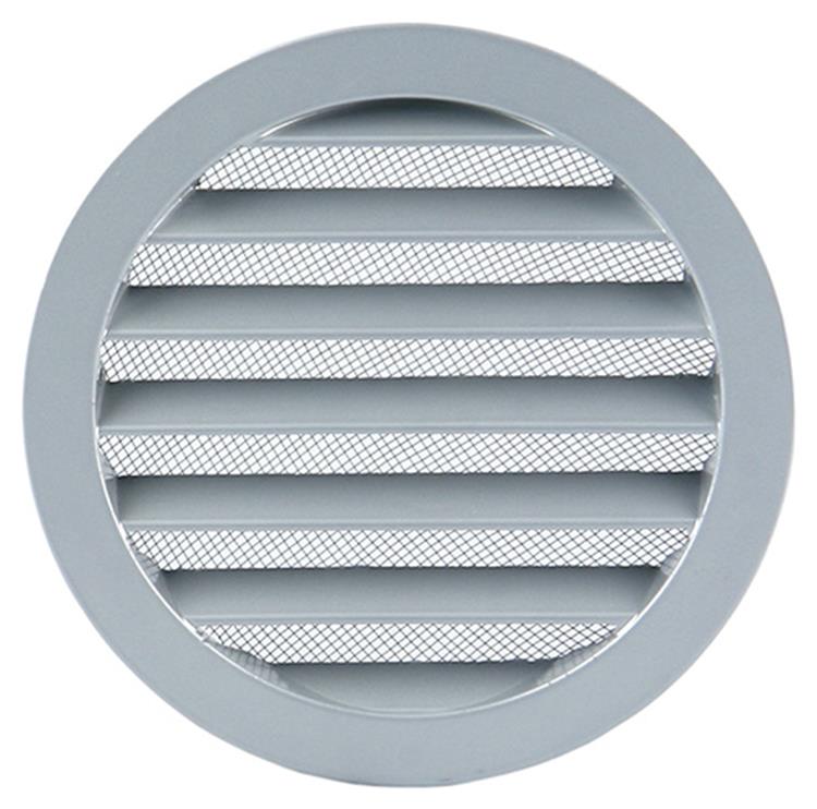 Renson 1006264 - rejilla redonda empotrada 434 r alural 9006 ø 150 | 10 piezas