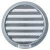 Renson 1006264 - rejilla redonda empotrada 434 r alural 9006 ø 150 | 10 piezas