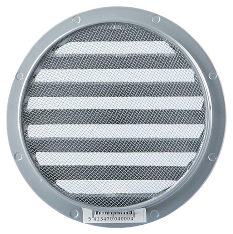 Renson 1006264 - rejilla redonda empotrada 434 r alural 9006 ø 150 | 10 piezas