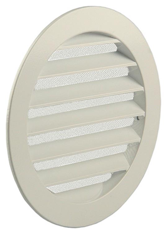 Renson 1006265 - rejilla redonda empotrada 434 r alural 9010 ø 150 | 10 piezas