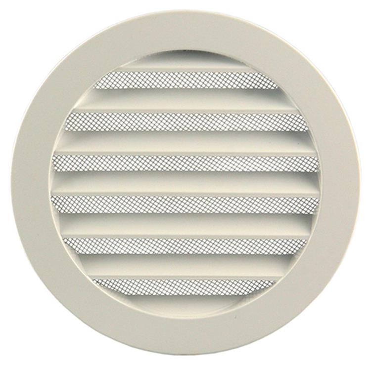 Renson 1006265 - rejilla redonda empotrada 434 r alural 9010 ø 150 | 10 piezas
