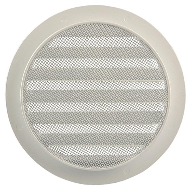 Renson 1006265 - rejilla redonda empotrada 434 r alural 9010 ø 150 | 10 piezas