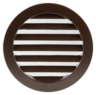 Renson 1006266 - ronde rooster inbouw 434 r alural 8019 ø 150 | 10 stuks