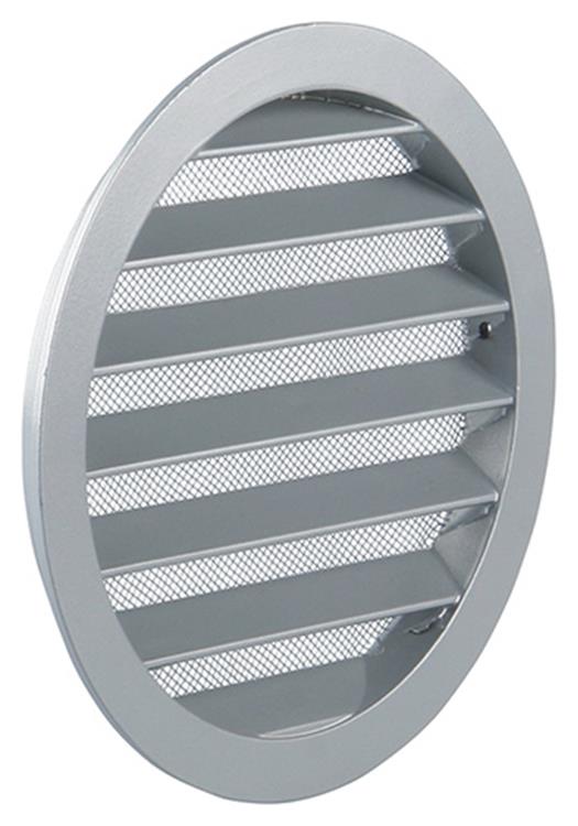 Renson 1006267 - rejilla redonda empotrada 434 r alural 9006 ø 160 | 10 piezas