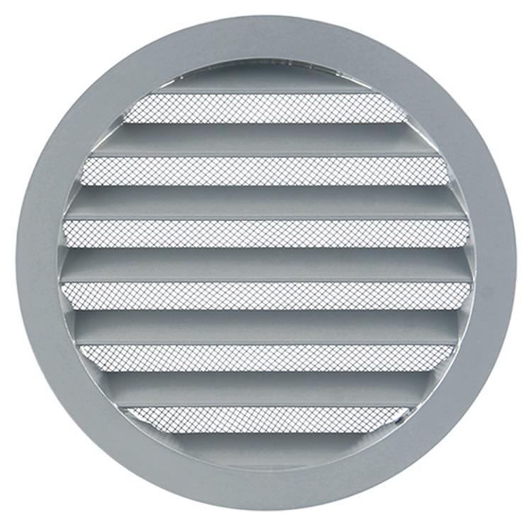 Renson 1006267 - rejilla redonda empotrada 434 r alural 9006 ø 160 | 10 piezas