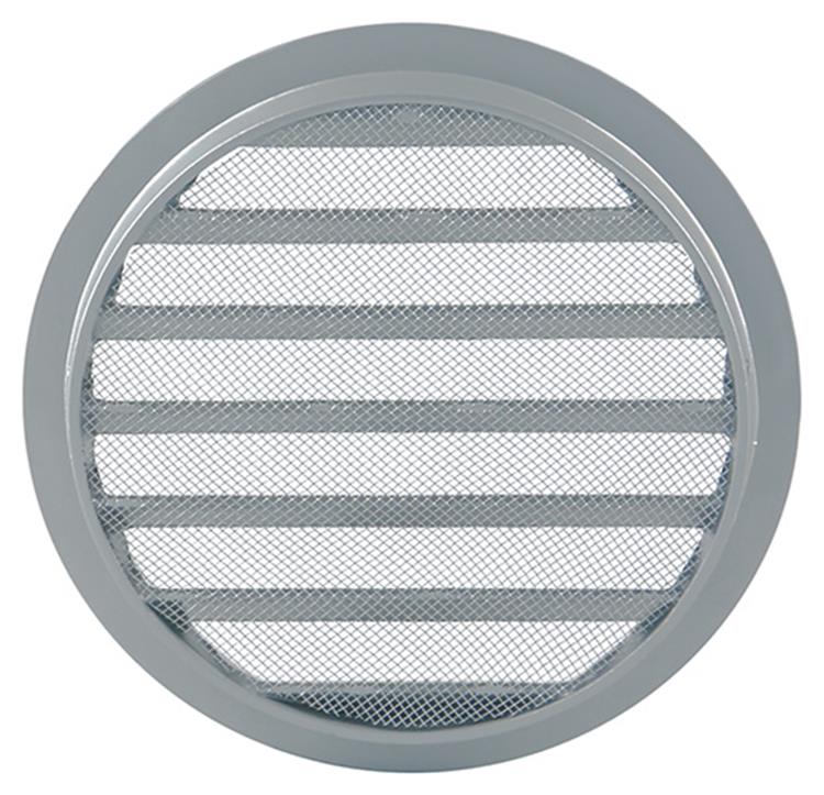 Renson 1006267 - rejilla redonda empotrada 434 r alural 9006 ø 160 | 10 piezas