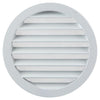 Renson 1006268 - rejilla redonda empotrada 434 r alural 9010 ø 160 | 10 piezas