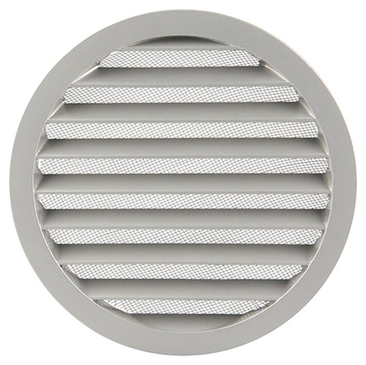 Renson 1006270 - rejilla redonda empotrada 434 r alural 9006 ø 200 | 5 piezas