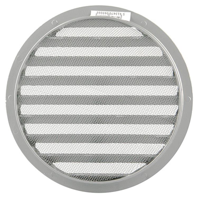 Renson 1006270 - rejilla redonda empotrada 434 r alural 9006 ø 200 | 5 piezas
