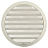 Renson 1006271 - rejilla redonda empotrada 434 r alural 9010 ø 200 | 5 piezas