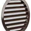 Renson 1006272 - rejilla redonda empotrada 434 r alural 8019 ø 200 | 5 piezas