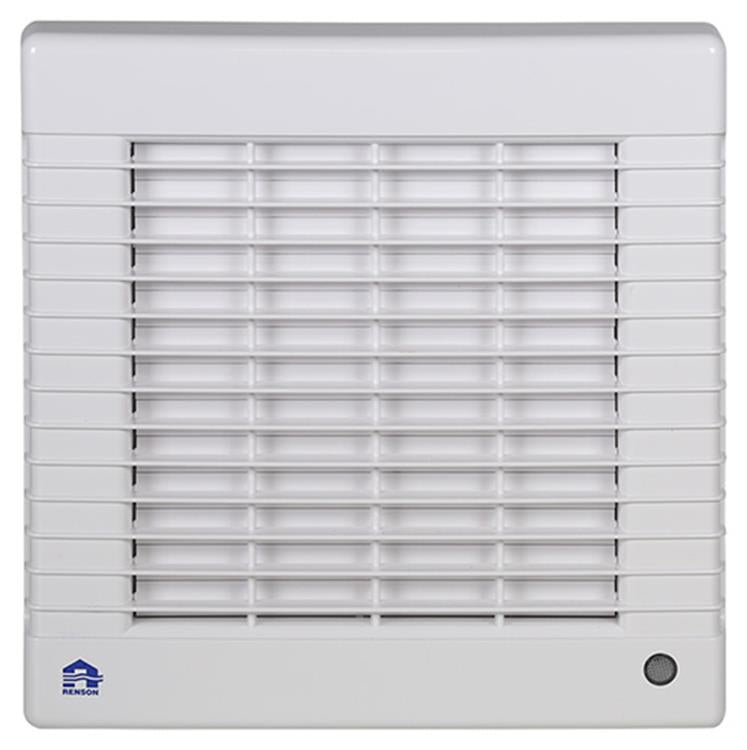 Renson 1006453 - ventilador con llave y temporizador 7223t blanco ø 150 | 2 piezas