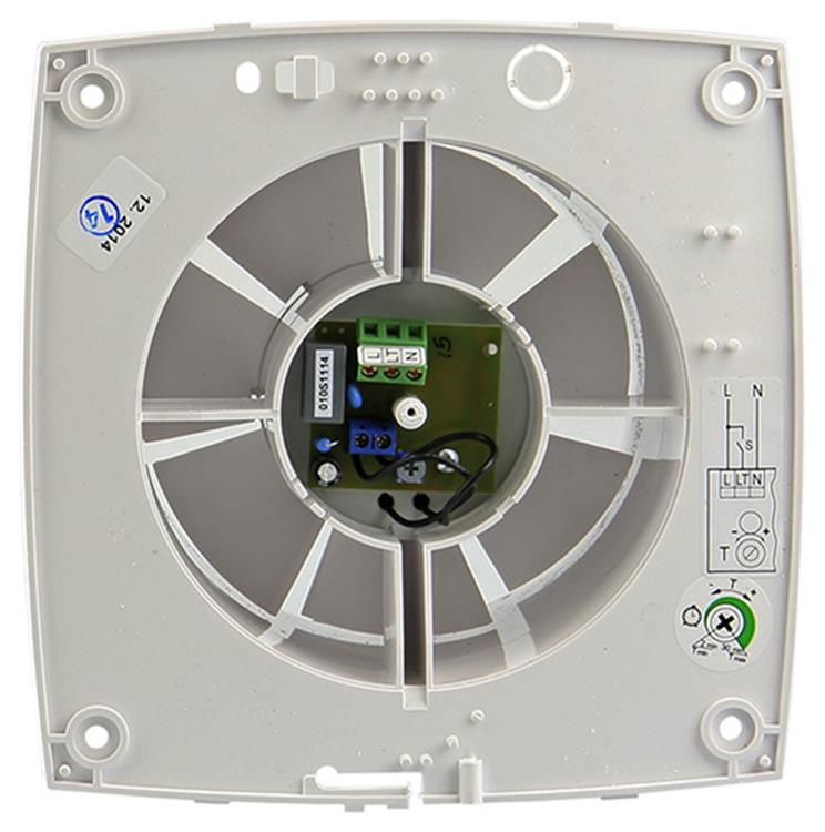 Renson 1006474 - ventilador greenwave con temporizador9201t blanco ø 100 | 1 pieza