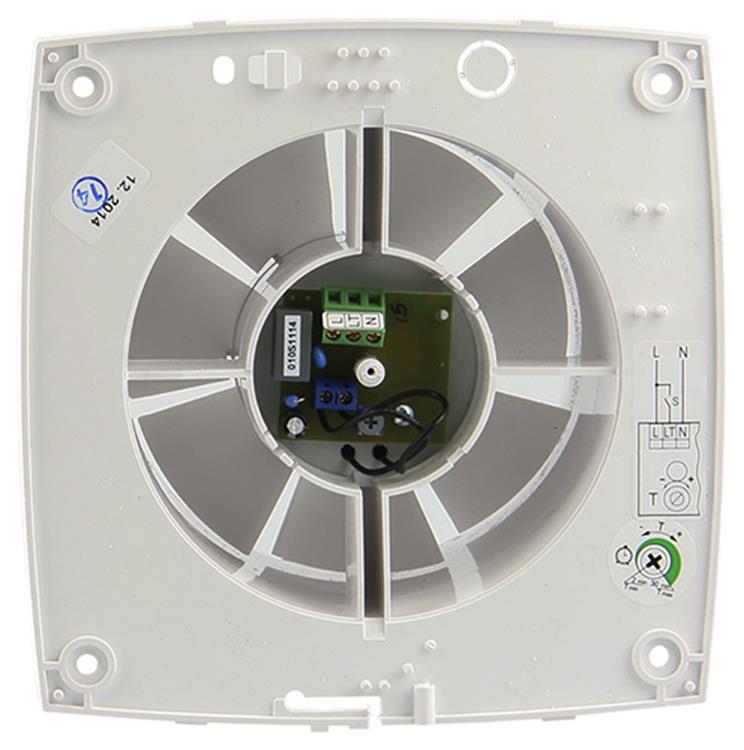 Renson 1006475 - ventilador greenwave con temporizador9202t blanco ø 125 | 1 pieza