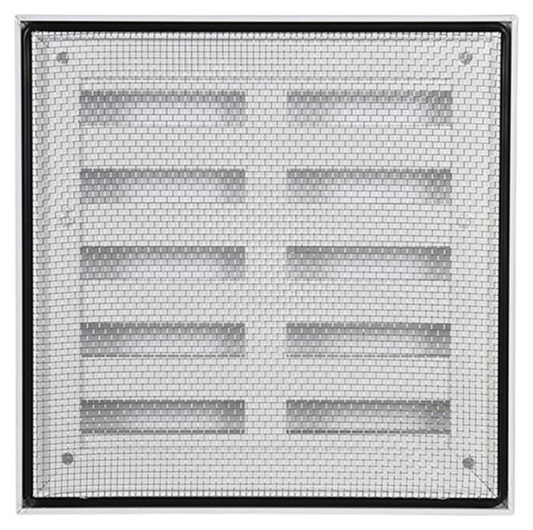 Renson 1013926 - rejilla de pared de superficie aluminio blanco 431 165x165mm | 2 piezas