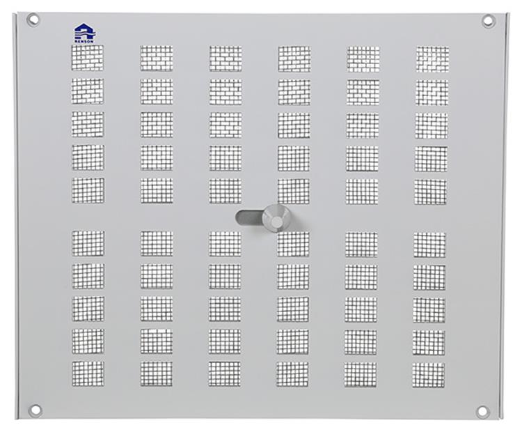 Renson 1006629 - rosa.4032 2 ral 9010 240x200mm | 2 piezas
