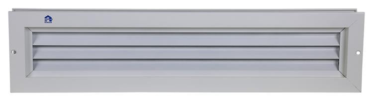 Renson 1006753 - rejilla de puerta 461 ral9010 425x76mm | 2 piezas