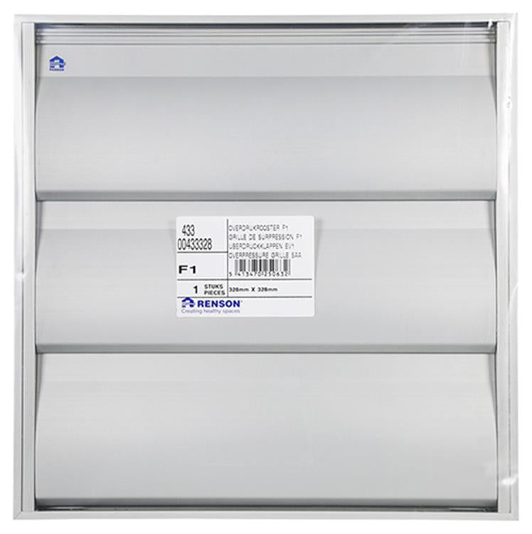 Renson 1006642 - rejilla 433 f1 328x328mm | 2 piezas