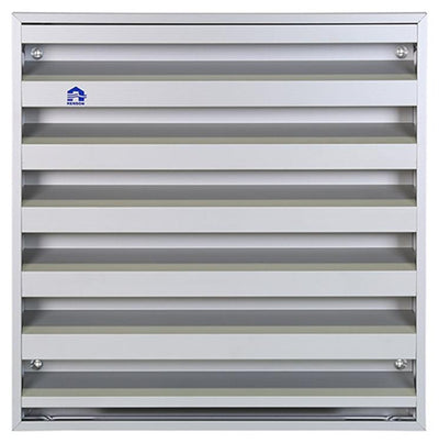 Renson 1013929 - opbouwmuurrooster alu natuur 431 225x225mm | 2 stuks